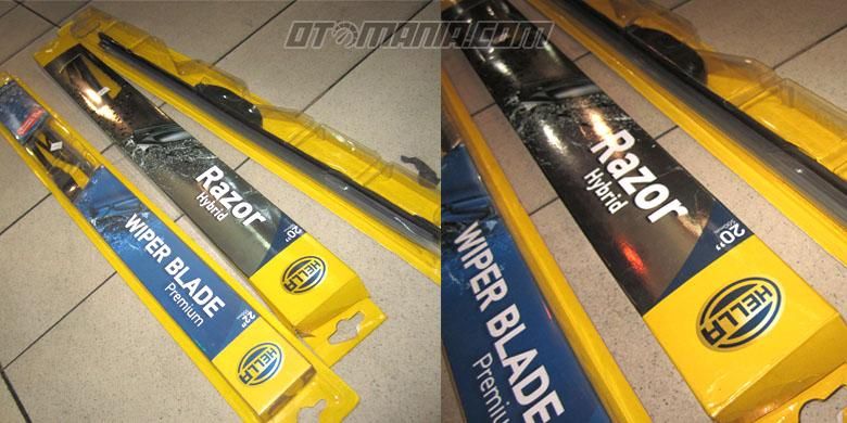 Wiper mobil di Istana Motor MGK Kemayoran