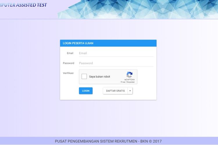 Pendaftar Cpns Tembus 5 Juta Pelamar Bkn Akan Maintenance Website Halaman All Kompas Com