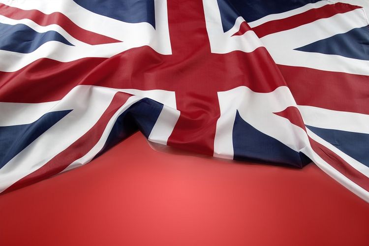 Bendera Inggris Raya alias Union Jack.