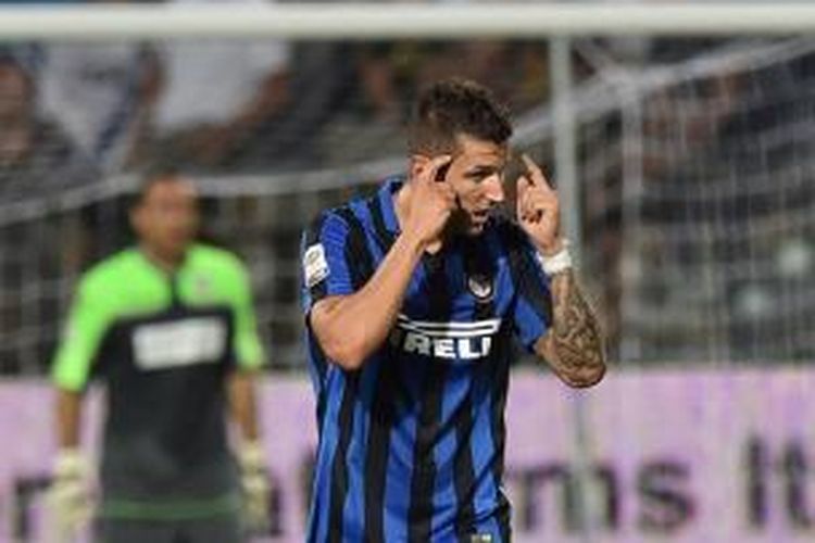 Striker Inter Milan, Stevan Jovetic.