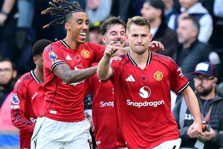 Skor Tottenham Vs Man United 2-2, De Ligt Blak-blakan Soal Lini Depan Tim