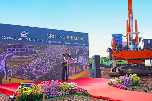 Pembangunan CitraGarden Bintaro Resmi Dimulai, Serah Terima Akhir 2024