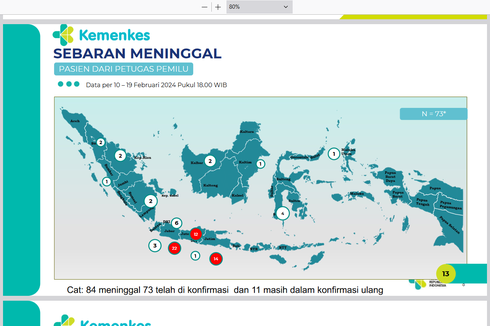 84 Petugas Pemilu 2024 Meninggal Dunia, Paling Banyak di Jawa Barat