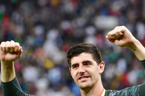 Thibaut Courtois Ikut Balapan Virtual F1, Langsung Menabrak Dinding