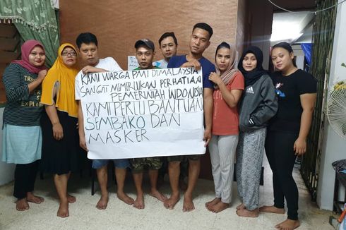 Malaysia Lockdown, Pekerja Migran Indonesia di Ambang Kelaparan, Minta Bantuan Sembako