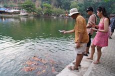 Aktivitas Seru di Situ Cipanten Majalengka, Foto di Ayunan