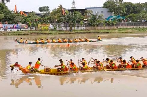 Serunya Menonton Festival Peh Cun di Sungai Cisadane Tangerang