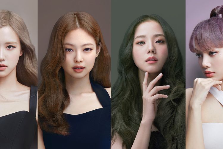 Merek perawatan rambut asal Korea Selatan, mise en scène menghadirkan berbagai warna rambut pilihan Blackpink yang bisa menjadi inspirasi.