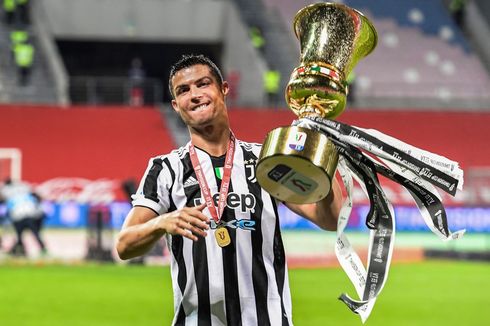 Ungkapan Bahagia Cristiano Ronaldo usai Juventus Juara Coppa Italia