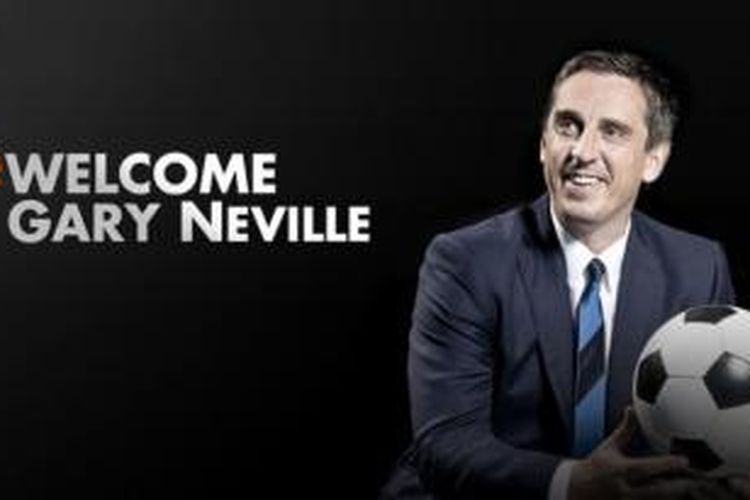 Valencia mengumumkan penunjukan Gary Neville sebagai pelatih baru, Rabu (2/12/2015).