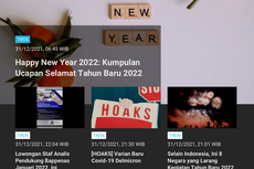 [POPULER TREN] Kumpulan Ucapan Selamat Tahun Baru 2022