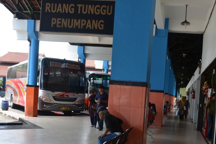 Suasana Terminal Bulupitu Purwokerto, Kabupaten Banyumas, Jawa Tengah, beberapa waktu lalu.