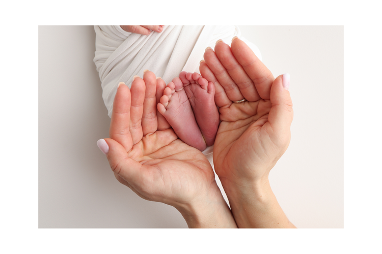 ilustrasi bayi baru lahir.