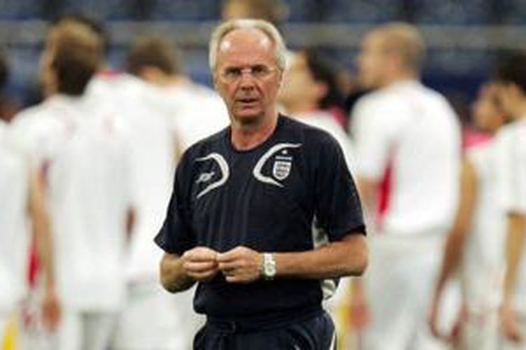 Sven Goran Eriksson antarkan Inggris ke perempat final Piala Dunia 2002 dan 2006.