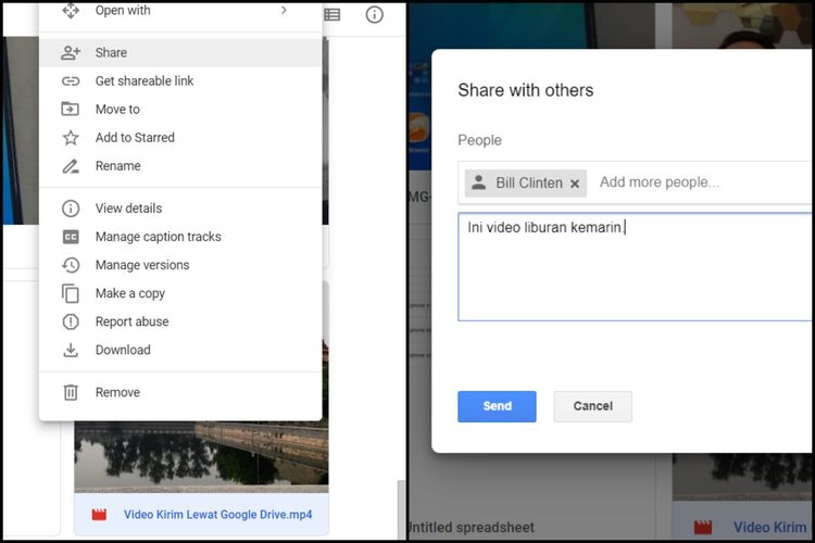 Cara kirim foto lewat google drive