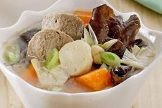 Resep Sup Kembang Tahu, Kuang Bening Tinggal Cemplung Bahan 