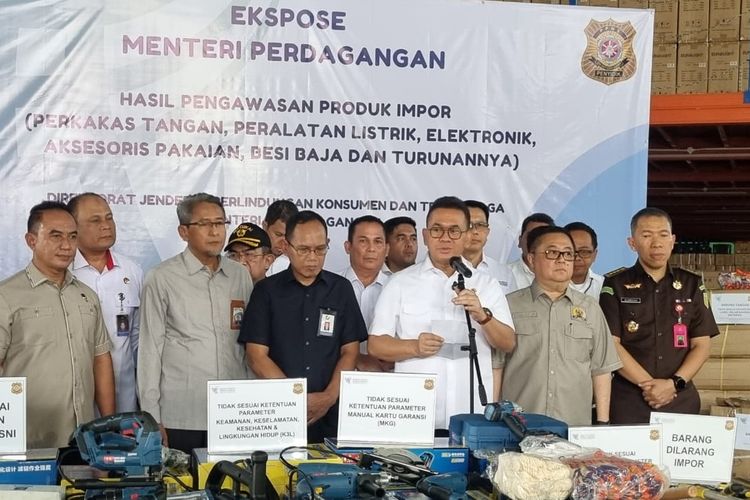 Mendag Sita 1,68 Juta Barang Impor Ilegal dari China, Banyak Beredar di TikTok