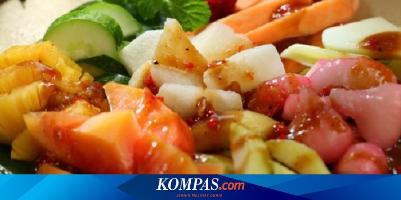 Resep Rujak Saus Ekspres Camilan Segar Sore Hari