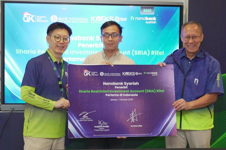 Nanobank Syariah meluncurkan produk Sharia Restricted Investment Account (SRIA) pertama di Indonesia yang diperuntukkan bagi nasabah ritel. 