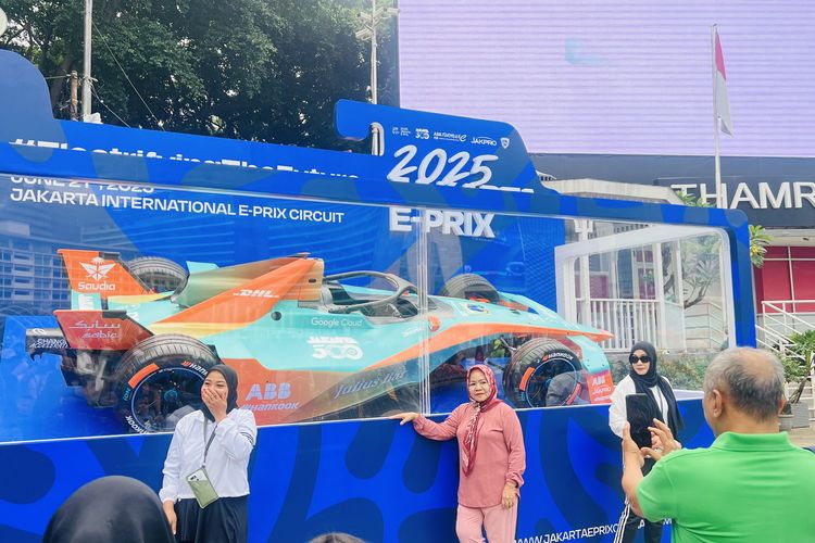 Jakarta Pamer Mobil Formula E, Bukti Indonesia Tuan Rumah Tunggal di ASEAN