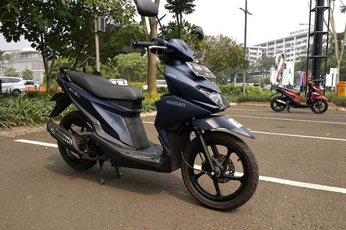 Test ride Suzuki Nex II di area dalan kota