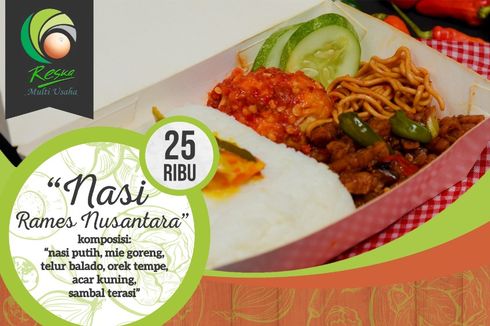 Harga Makanan di Kereta Api, Ada Nasi Rames Seharga Rp 25.000