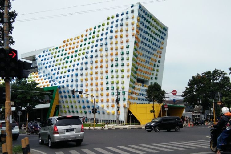 Penampakan gedung Bandung Crearive Hub di Jalan Sukabumi, Kamis (28/12/2017).