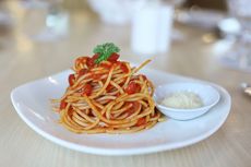 Resep Spageti Saus Tomat Segar, Menu Praktis untuk Sarapan