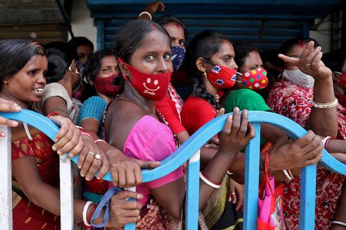 Gelombang Ketiga Covid-19 Masih Mengintai India walau Kasus Turun Drastis