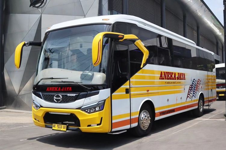 Bus baru PO Aneka Jaya
