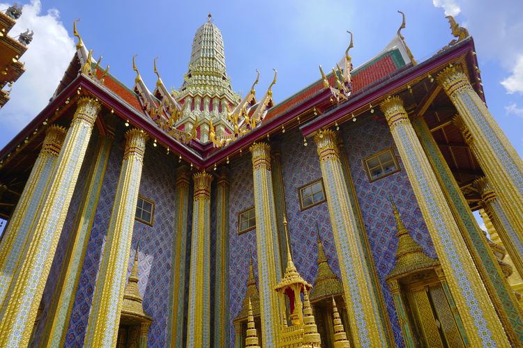 Wat Phra Kaew di Royal Grand Palace
