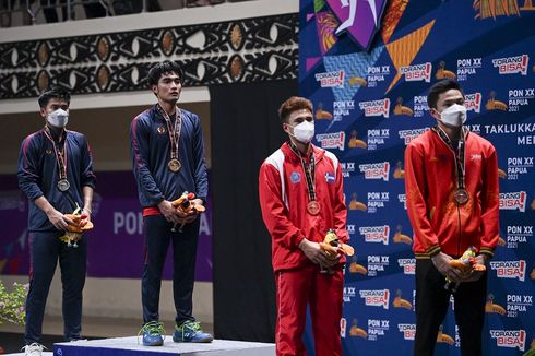 Klasemen Medali Bulu Tangkis PON Papua: Jabar Juara Umum, Jatim Kedua, DKI...