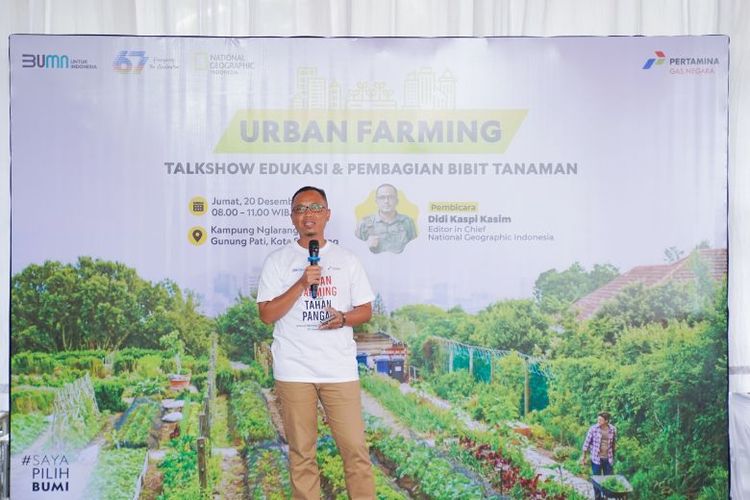 Division Head Corporate Social Responsibility (CSR) PT PGN Tbk, Krisdyan Widagdo Adhi, mengatakan, program Urban Farming bertujuan untuk mendukung ketahanan pangan sekaligus memperkuat peran kawasan tersebut sebagai lahan konservasi. 