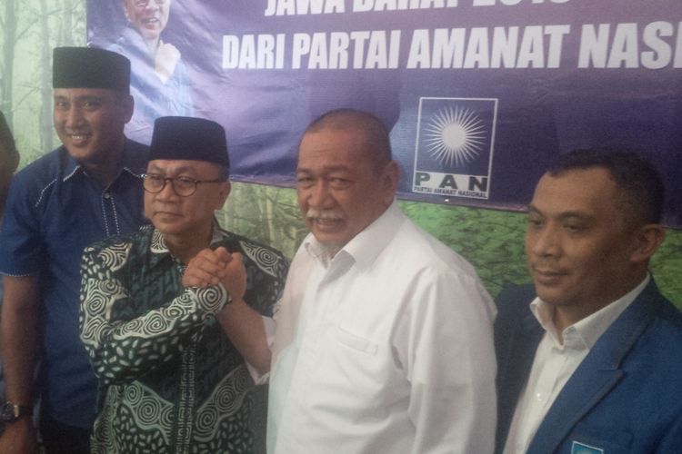  Partai Amanat Nasional (PAN) resmi mengusung Deddy Mizwar sebagai bakal calon Gubernur dalam ajang Pilkada Jawa Barat 2018 mendatang. 