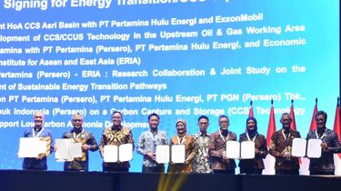 Pertamina dan ERIA Jalin Kemitraan Strategis di Bidang Transisi Energi