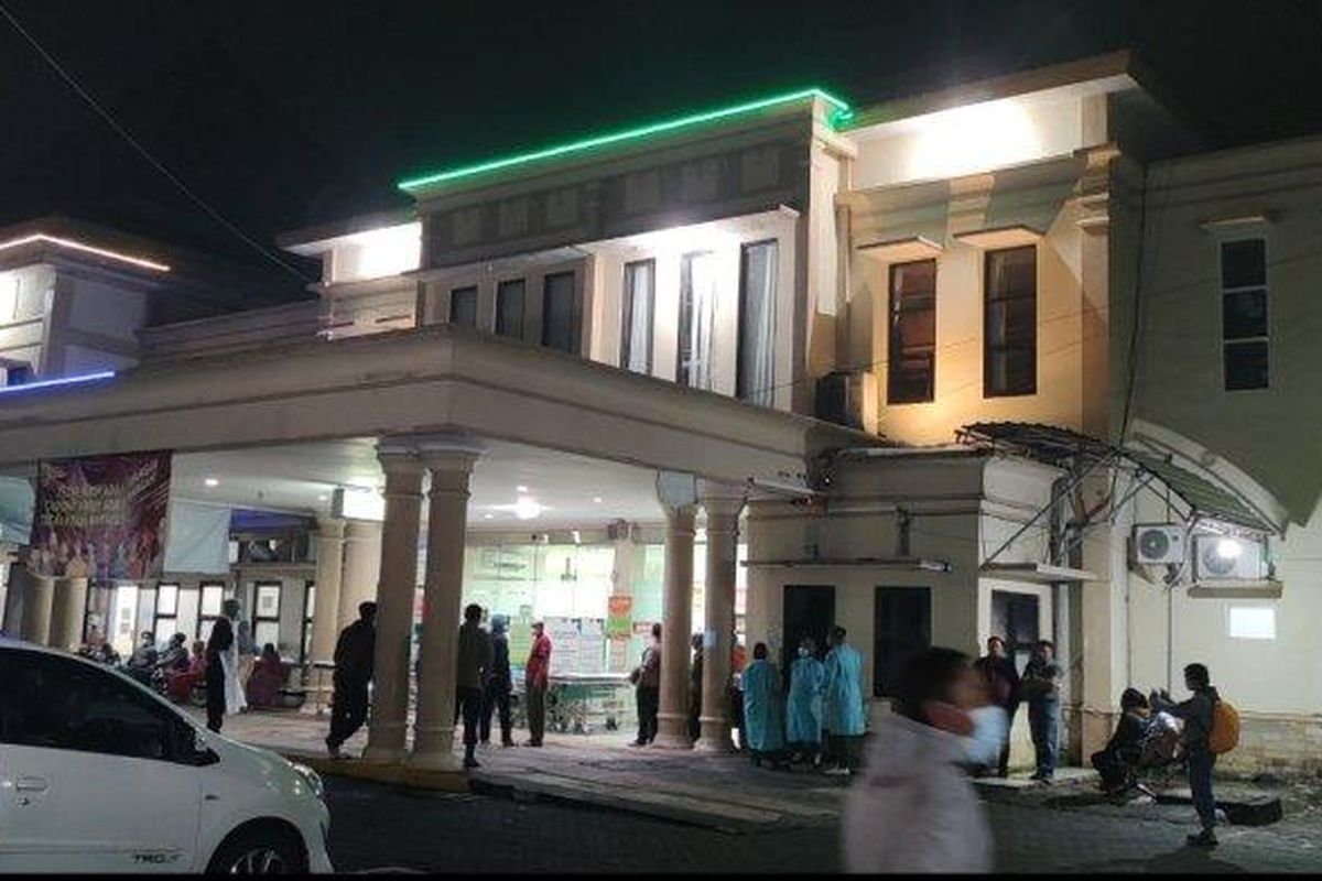 Suasana Rumah Sakit Umum Daerah (RSUD) dr Haryoto Lumajang, Sabtu (4/12/2021).