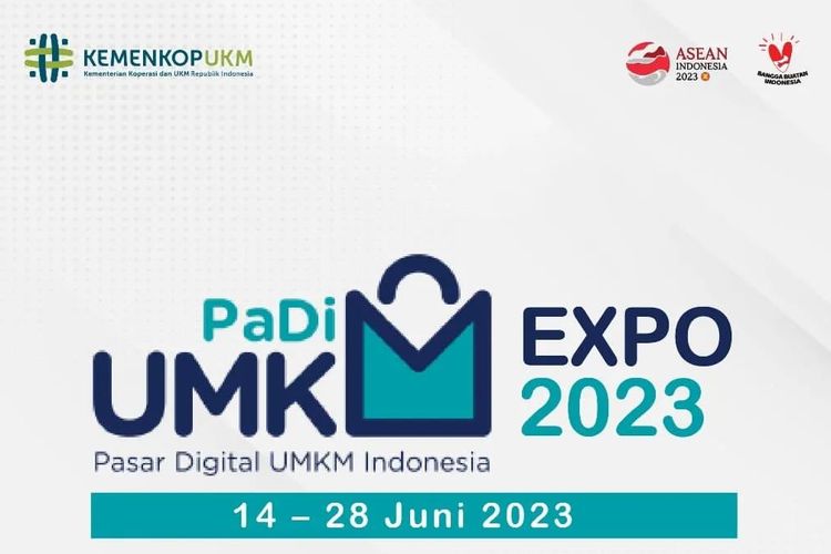 Pasar digital UMKM Expo 2023 oleh KemenKopUKM dan Kementerian BUMN