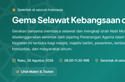 Maulid Nabi, Kemenag Gelar Gema Selawat Kebangsaan, Target 1,78 Juta Peserta