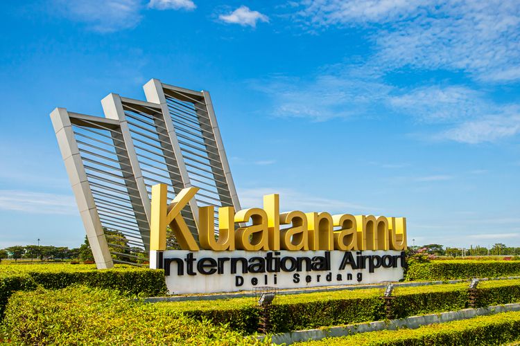 Ilustrasi Bandara Internasional Kualanamu Medan.