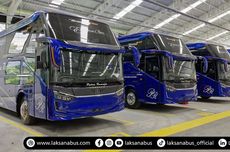 Bus Baru PO Putra Remaja, Pakai Body Legacy SR3 Neo