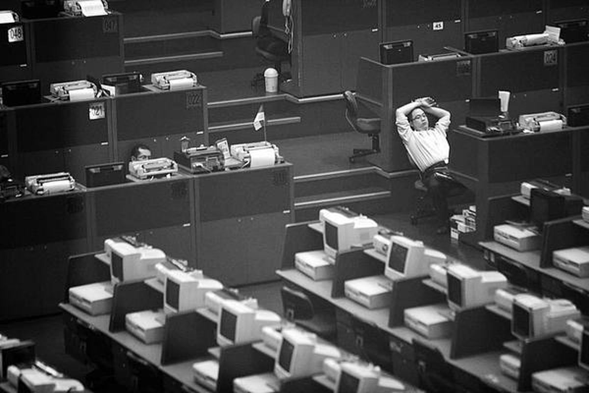 Ilustrasi aktivitas Bursa Efek Indonesia