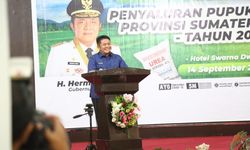 Buka Rapat Penyaluran Pupuk Subsidi di Sumsel, Herman Deru Sebut Kolaborasi Antarpihak Harus Terjalin Baik