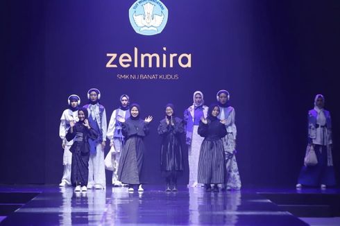 Sustainable Fashion Karya Siswa SMK di Jakarta Muslim Fashion Week