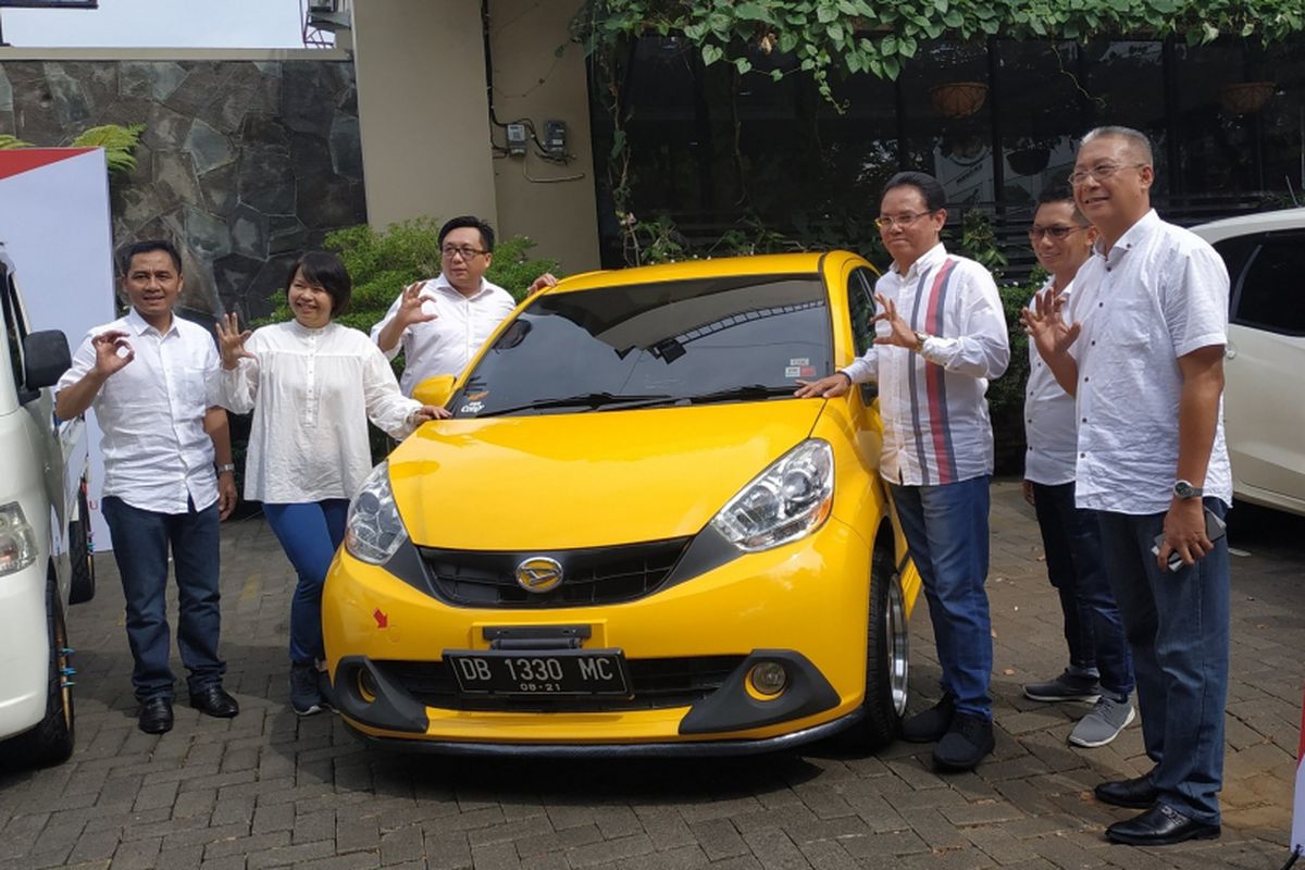 Kontes modifikasi Daihatsu di Manado diikuti 52 mobil dari beragam model.