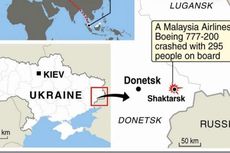 #MH17 Jatuh, Maskapai Diminta Tak Terbangi Wilayah Ukraina 