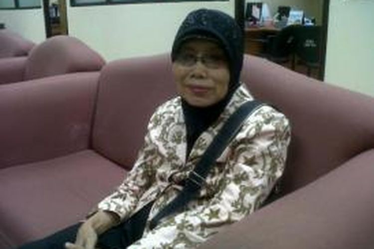 Sofyatun Sayuti (69), seorang perempuan veteran.