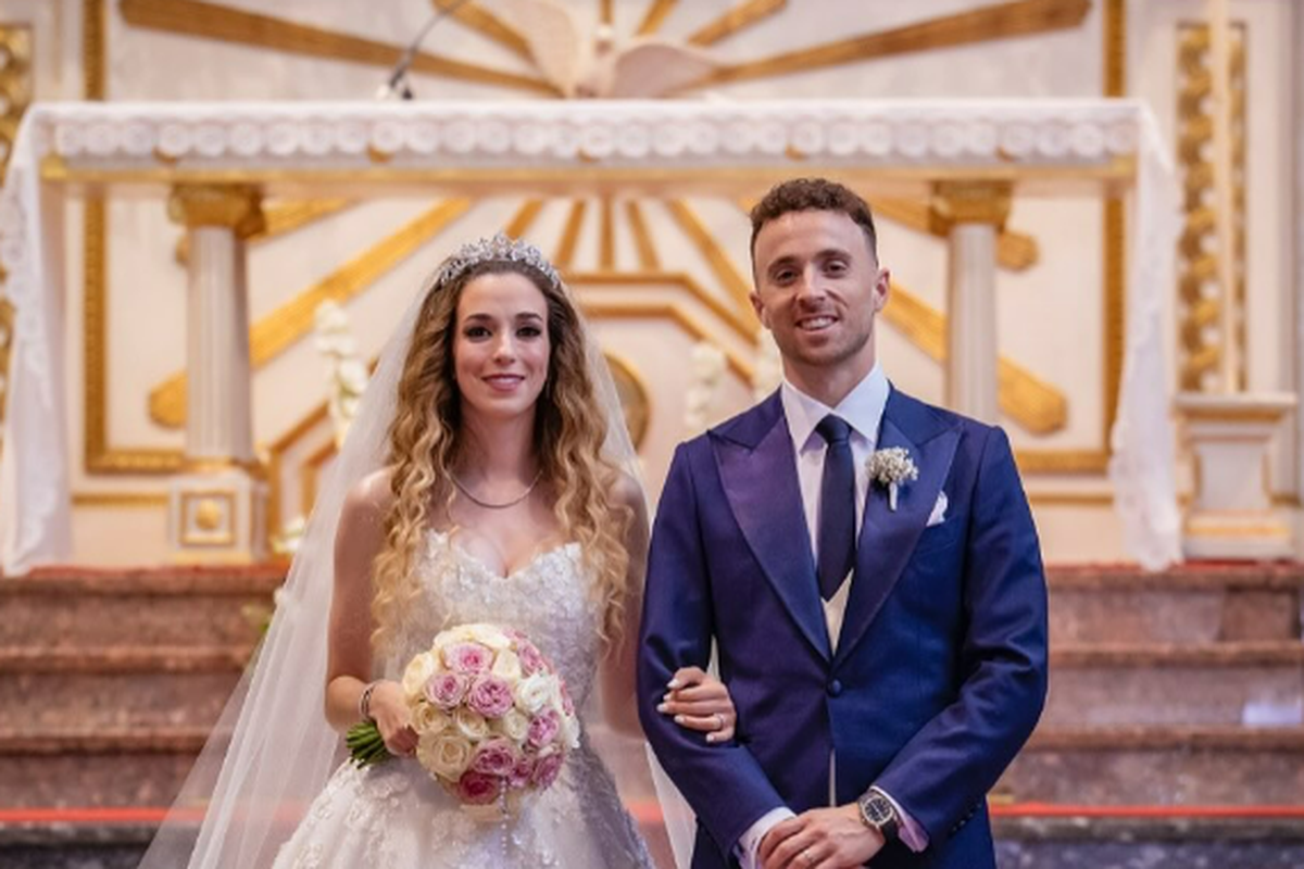 Diogo Jota dan Rute Cardoso