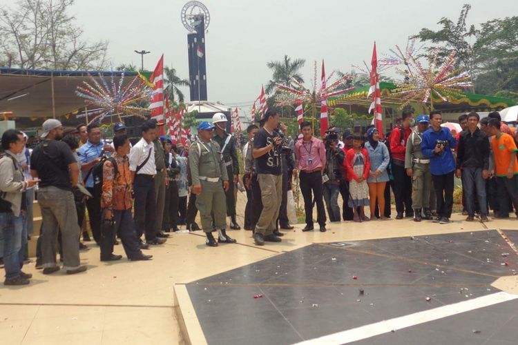 Rangkaian kegiatan pesona Kulminasi Matahari yang dipusatkan di Tugu Khatulistiwa, Pontianak, Kalimantan Barat. 