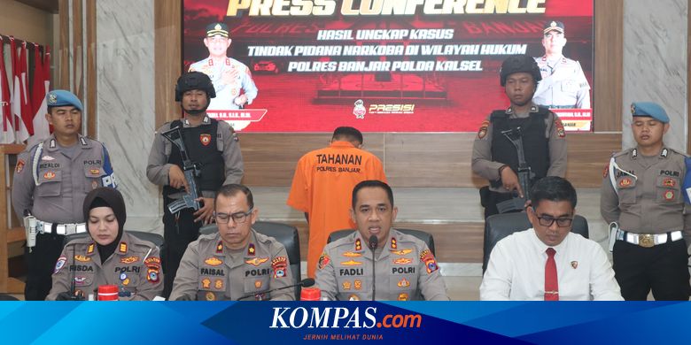 Berusaha Kabur saat Disergap Polisi, Honda Brio di Martapura Kalsel Ternyata Angkut 19 Kg Sabu