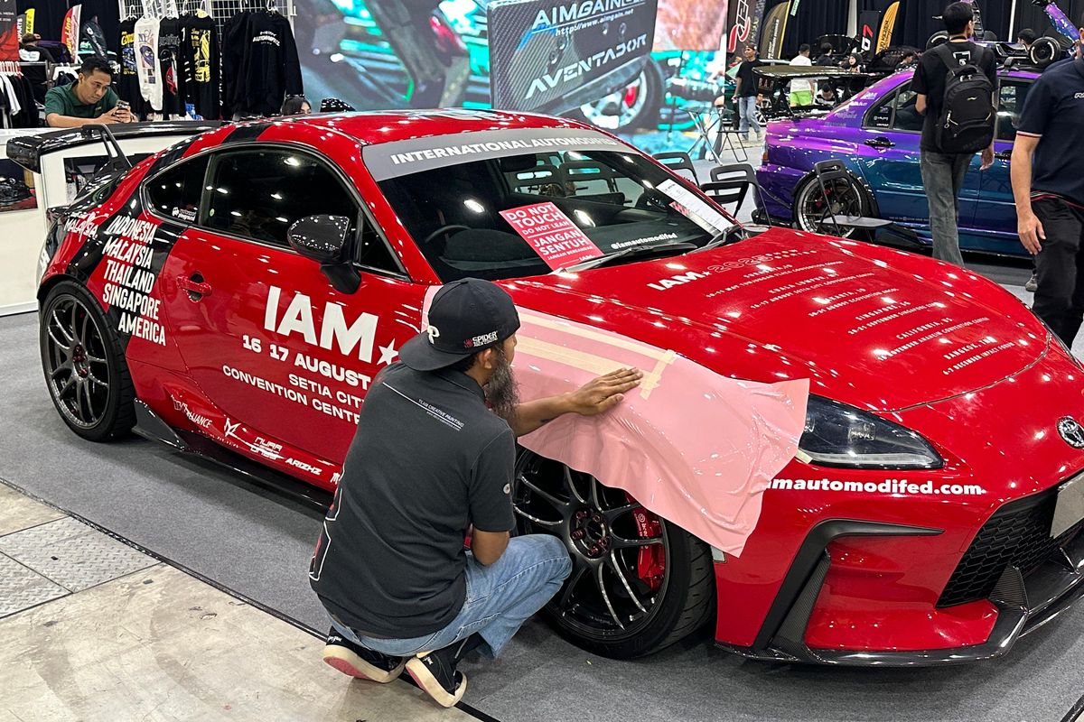 cat otomotif ABCA tampil di IAM Malaysia 2025